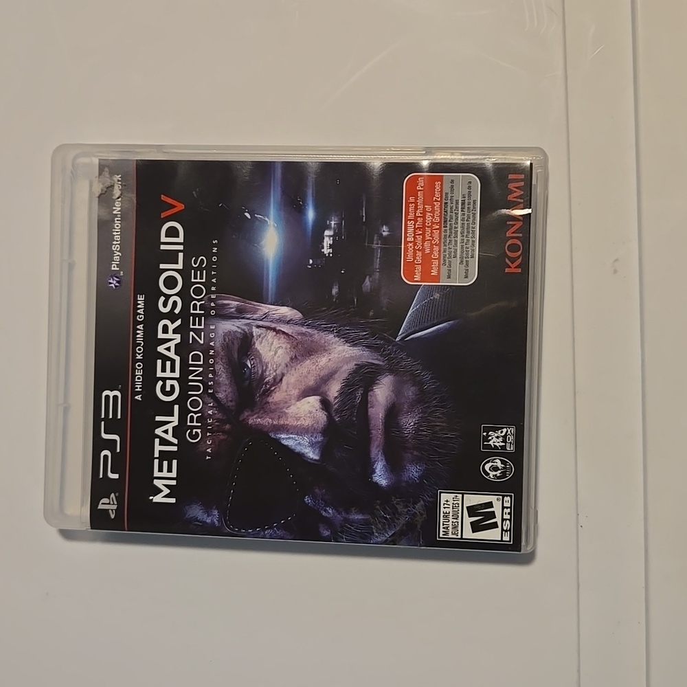 Metal gear solid V Ps3